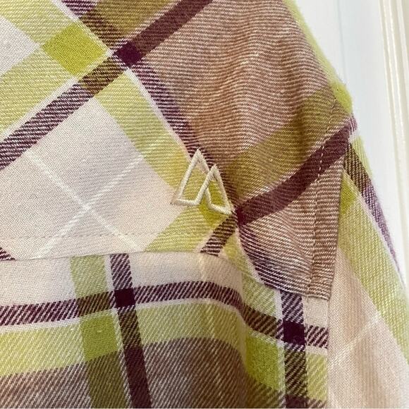 Alpine‎ Design Men's Brushed Flannel Long Sleeve Shirt Large NEW - Picture 4 of 6